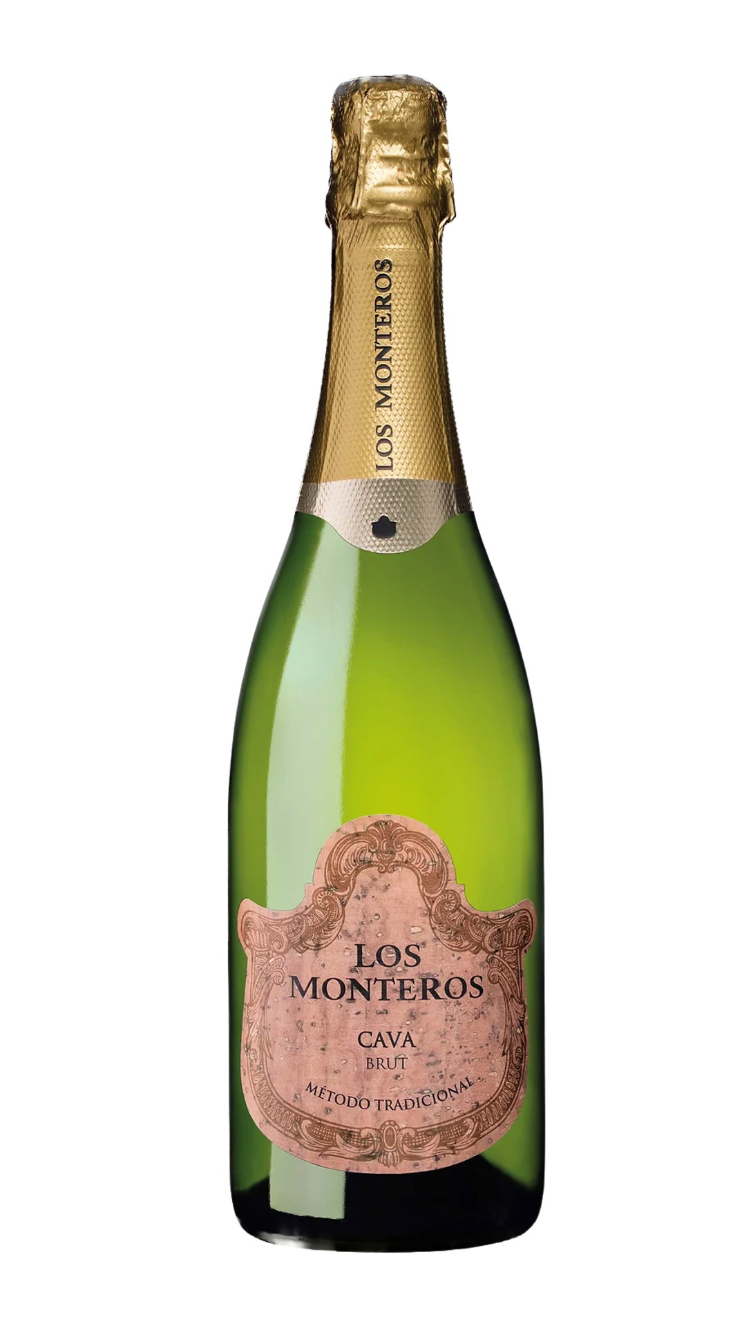 Вино Ігристе CAVA Los Monteros Brut (біле, сухе) 0,75л