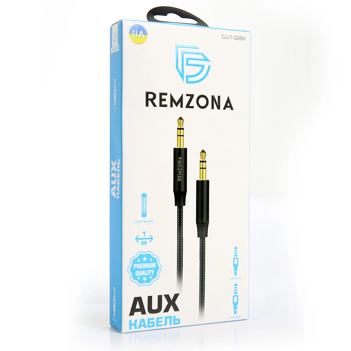 AUX кабель прямий. CJJ1-02BK