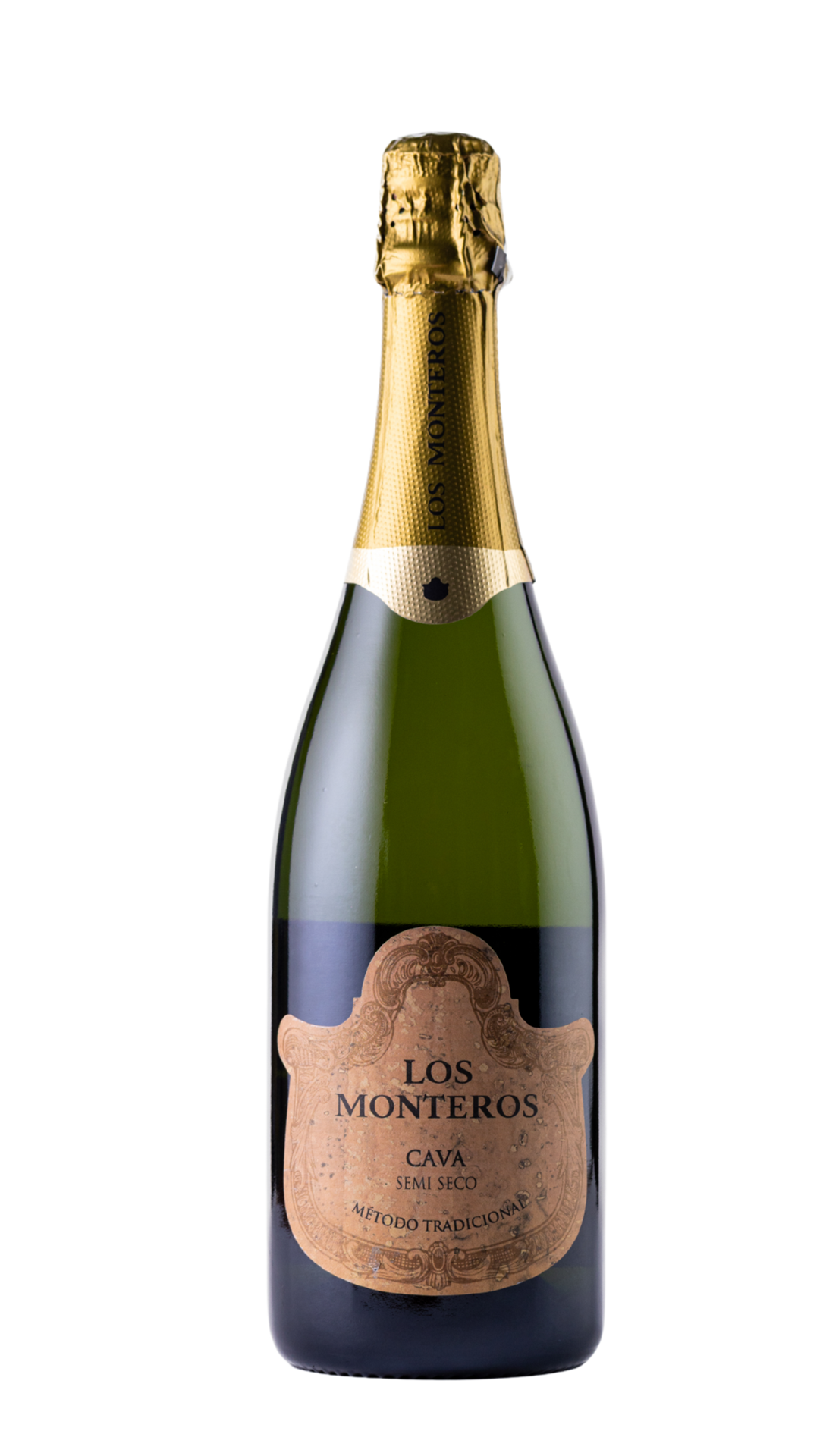 Вино Ігристе CAVA Los Monteros Semi-Seco (біле, н/сухе) 0,75л